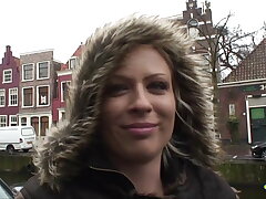 Crazy Dutch light-haired teenager with glorious fucked hard!