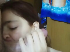 The first blowjob with a camera