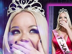 Miss America dual penetration plumbed