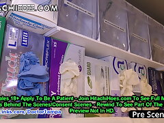 Dont Tell Doc I Jism On The Clock! Latina Nurse Jasmine Rose Creeps In Examination Room, Jerks W Vibro HitachiHoesCom