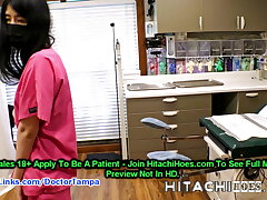 Dont Tell Medic I Spunk On The Clock! Asian Nurse Alexandria Wu Creeps In Exam Room, Jacks W Wand HitachiHoesCom