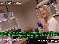 Dont Tell Doctor I Jizz On The Clock! Blond Nurse Stacy Shepard Creeps In Check-up Room, Jerks W Vibro HitachiHoesCom