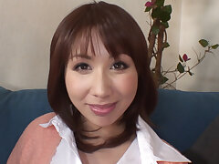 Youthful Chinese Cougar get an 3 way Lesson