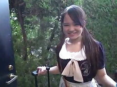 Risa Oomomo loves her master poking her hard