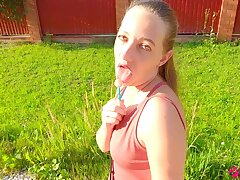 Stranger desired to prank me, but... I pick up him from street and inhale his dick then allow him plow me in love glove