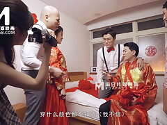 ModelMedia Asia-Lewd Wedding Scene-Liang Yun Fei-MD-0232-Best Original Asia Pornography Movie