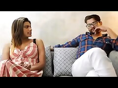 Hot teen Indian stunner plowed firm by her homie after party web series