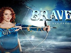 Red-haired Honey Daring Merida Is Impatient To Take Hard Cock