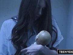 TEENFIDELITY Elena Koshka Unloads On Rigid Cock