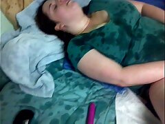 girlfriend sprays Alot on movie for very first time!!