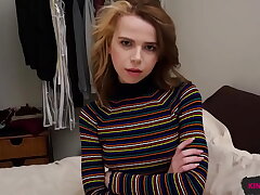 My stepsister fellated and saddled my huge spunk-pump dry