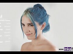 Azul, my virtual assistant, shy, enticing and addicted to sex. Minute Galilea