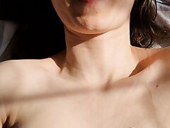 I Gave Him Finest Cum On My Tities! POV!