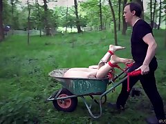 Restrain bondage cockslut t in straps sobs in ruthless invasion obedience