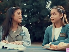 Wicked nuns eating each others labia