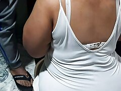 Before I leave I'm going to say goodbye to my neighbor and she bj's my boner