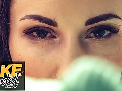 Faux Hostel - Smallish skinny Siberian honey has multiple shaking orgasms and busts on thick cock - "Please Smash Me"