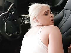 Super-sexy Ash-blonde With Big Donk Jeyla Spice Plays With JMac's Man-meat While She Drives - Reality Kings