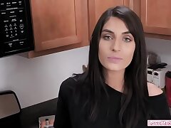 Stepsis sucks stepbros dick to pay rent