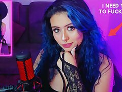 Part 2: Colombian webcam model enjoys to invent a humungous chisel inwards her mouth, she is a bi-atch praying for tokens.