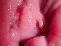 Broad close up pussy stretching and grubby converse