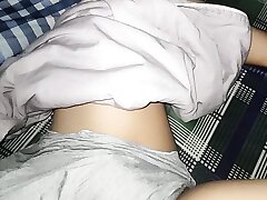 I don't know what my step sister did when she came to my guest room and her pants were wet