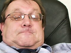 Old Guys smashing young dark haired Bunny and his wifey saw it