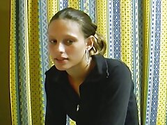 Slim German teenage gets her tight muff pounded rock-hard by a rock-hard cock