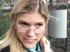 Net69 - Hot Platinum-blonde Dutch Enjoys Anal invasion Fuck-fest with a Stranger