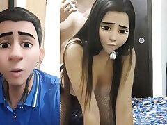 My Girlfriend Moneyless Up With Me Over Vid Call and Unveiled to Me She's Her Boss's Intimate Whore NTR