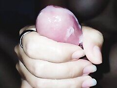 My daughter comes into my bedroom to give me a superb handjob sans anyone noticing it