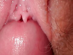 Fuck friend's mischievous wifey and jism on gash