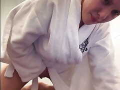 Chick milking on webcam. Jucielussie