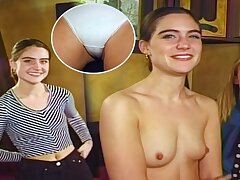 College girl Cent meets Ben Dover and Pascal