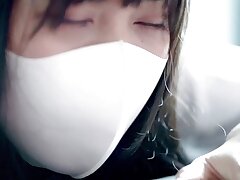 Japanese College girl with Big Rump Tempt to Bang behind !