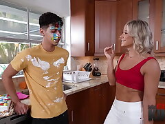 FilthyTaboo - Super-steamy Light-haired Cougar Lets Her Son Ravage Her Good For Labor Day
