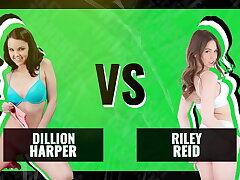 TeamSkeet - Battle Of The Honeys - Riley Reid vs. Dillion Harper - Who Wins The Award?