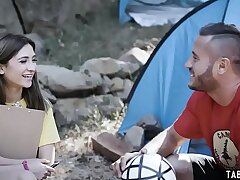 Jewish teenie cheats on boyfriend with a bigger stud