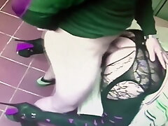 Crossdresser fucked in rear end style