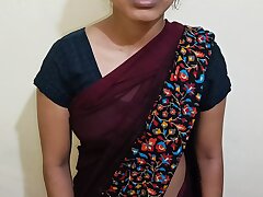 Indian Desi maid pussy Smashing with room proprietor clear Hindi audio