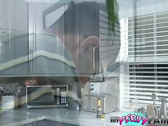 Cougar Milks & Pounds Step-Nephew Who Cums Prematurely – Slim Massive