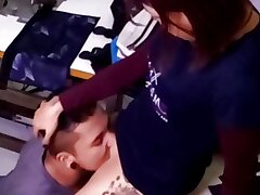 Alizz kat -At work My spectacular manager fucks me for a bank check increase - real camera