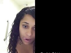 Enormous Bootie Unshaved Pussy Girl in Shower