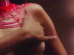 How check your boobs woman