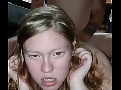 Shortstopp couldnt swallow it all so a face boinked her