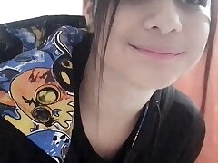 Colombian college girl undresses nude in public, her XXL tits and XXL bum make more than one person insatiable