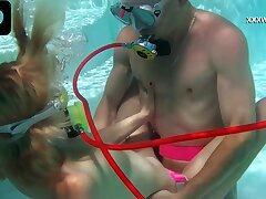 David fucks Samantha underwater gonzo