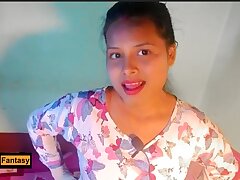 Hindi grubby conversing duo seeing pornography videos and hard anal romp to her girlfriend
