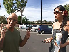 Cock-squeezing Humid Pussy of Tall Lean Thai Female has a Surprise for Big Lollipop Boy who would be Sucked Rock hard to give his Jizz