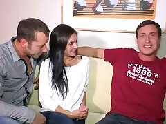 Threesome full of orgasms derived from inexperienced hookup - 1